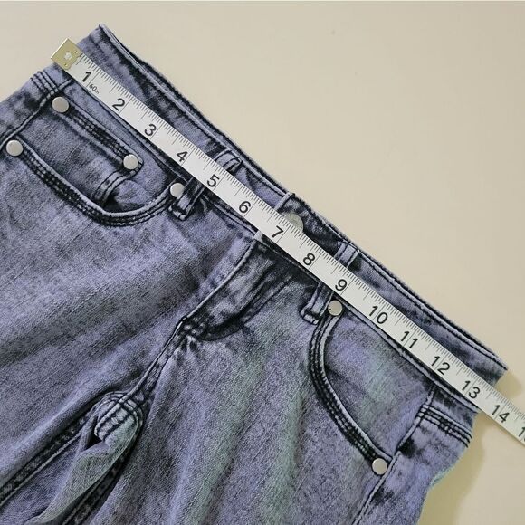 Wet Seal Women's Blue Denim Skinny Leg Jeans - Picture 4 of 11